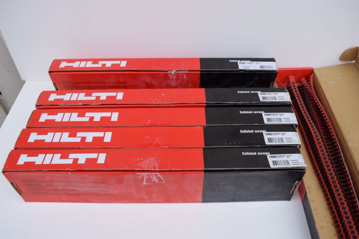 632721-2 10 card Hilti fastened screw