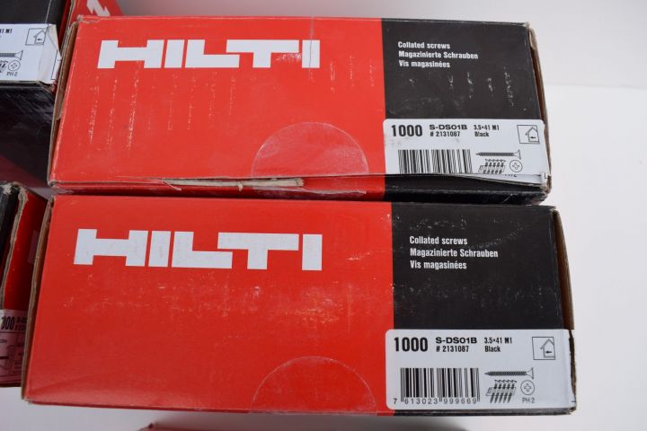 632721-4 10 card Hilti fastened screw