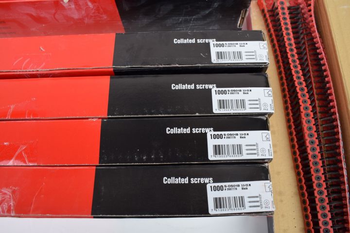 632721-6 10 card Hilti fastened screw