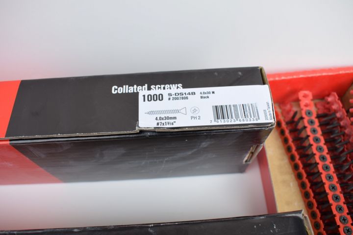 632721-7 10 card Hilti fastened screw