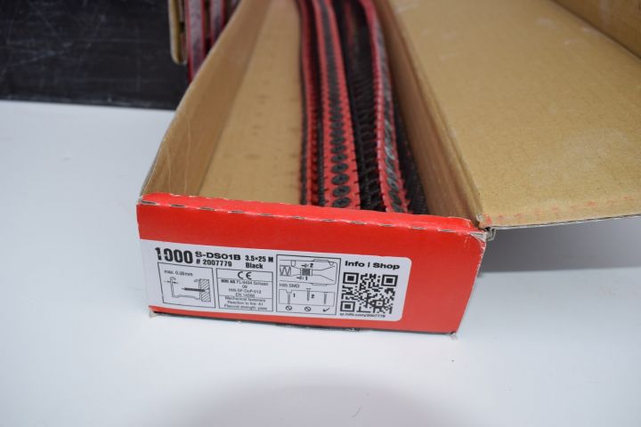 632721-8 10 card Hilti fastened screw
