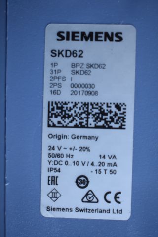 570755-5 Actuators from Siemens - SKD62