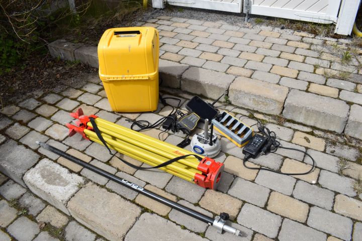 632731-3 Total station Trimble S 6, kpl with PDA, GPS, prisms and tripod etc.