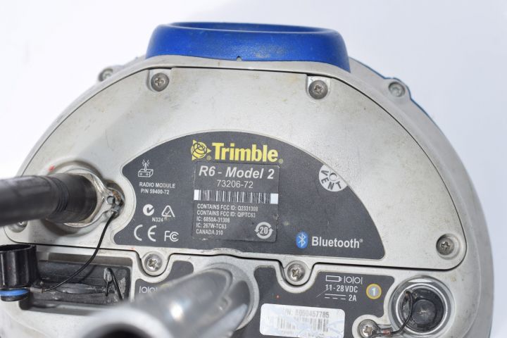 632731-10 Total station Trimble S 6, kpl with PDA, GPS, prisms and tripod etc.