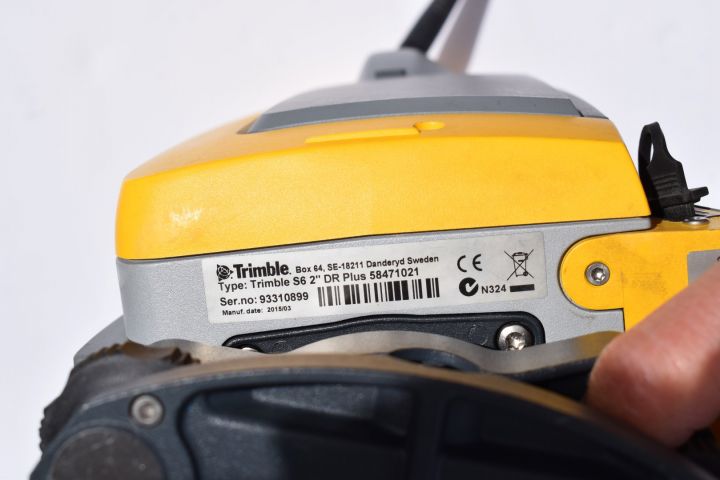632731-21 Total station Trimble S 6, kpl with PDA, GPS, prisms and tripod etc.