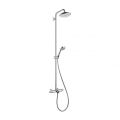 677566-1 The roof shower set Hansgrohe Croma 220 Showerpipe with Bathtub mixer 150 cc