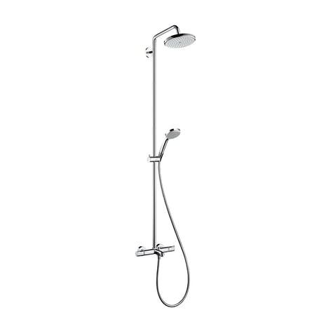 677566-1 The roof shower set Hansgrohe Croma 220 Showerpipe with Bathtub mixer 150 cc
