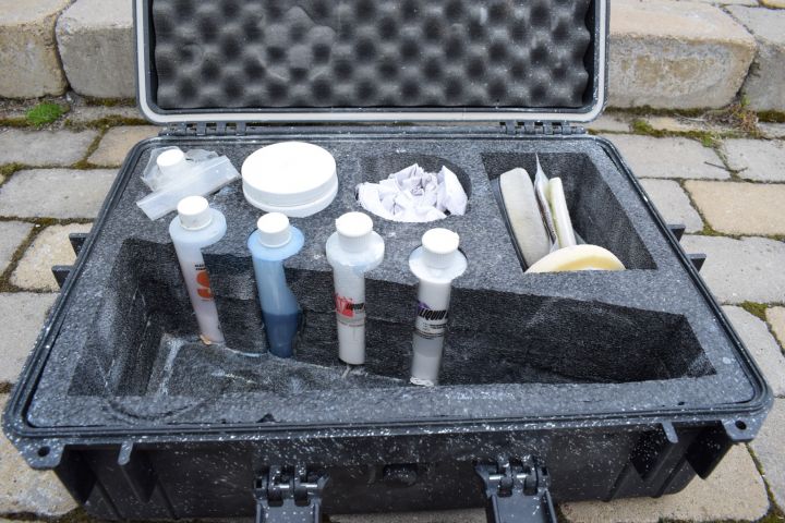 632736-6 Water grinding / polishing machine Scratch Hog-Wet