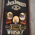 666506-1 Wooden board with Jack Daniels motif (46x71 cm)