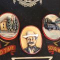 666506-2 Wooden board with Jack Daniels motif (46x71 cm)