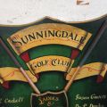 674440-2 Skylt "Sunningdale Solg Club"