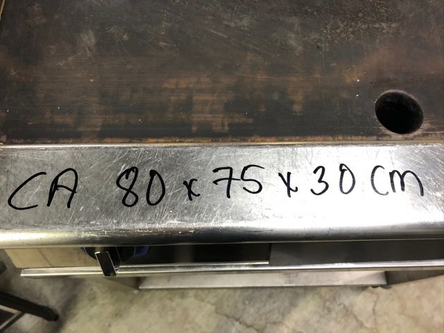 479899-4 Frying table with double frying zones Electrolux. Bench Model