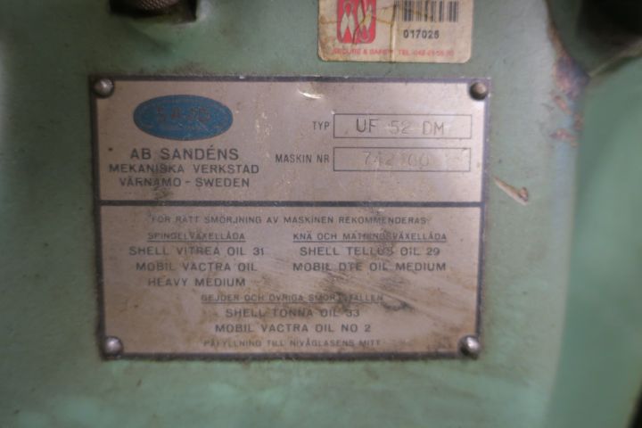 640617-11 Milling Sajo UF 52 DM