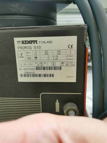 651821-13 Me weld, Kemppi Pro Me 510