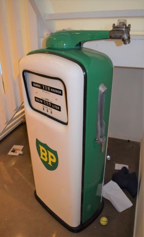 668275-4 Äldre bensinpump Ljungmans Star 87 - 1957