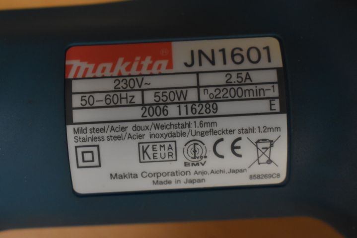 570933-5 Nibbler from Makita - JN1601