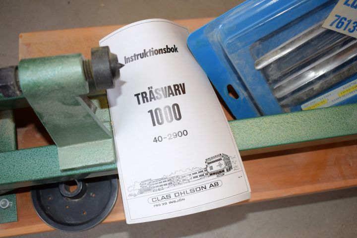 632746-2 Wood turning Clas Ohlson 1000 40-2900, with accessories