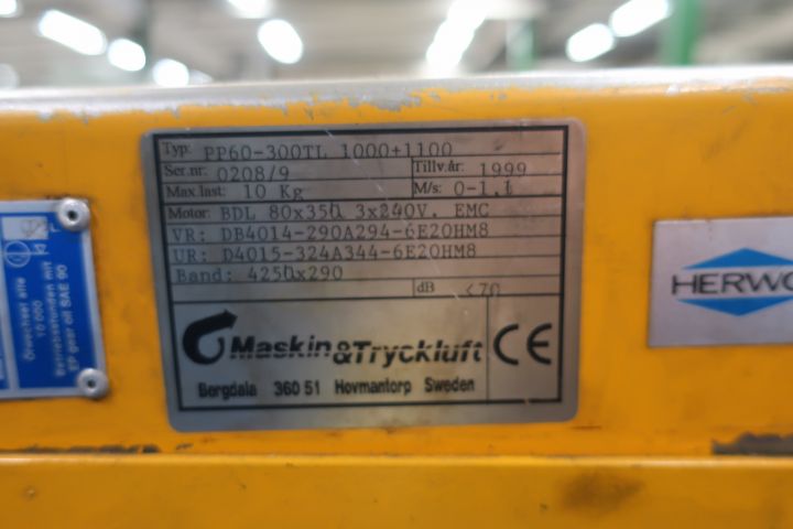 651963-9 Conveyor belt, Herwo