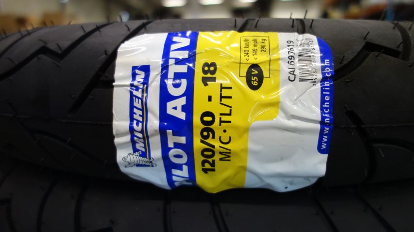681442-2 MC Tires Michelin Pilot Activ 120/90 - 18