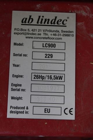 681029-14 Equipable glider Lindec LC900H -2018