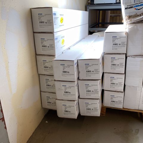 676160-3 Epson Papper, canvas mm till storformatsprinter