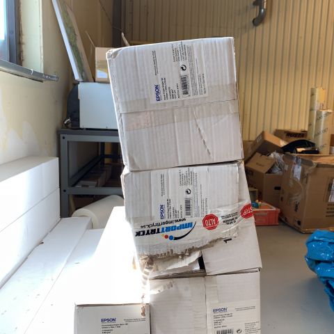 676160-8 Epson Papper, canvas mm till storformatsprinter