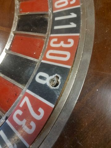 679781-9 Roulette wheel 82cm in diameter