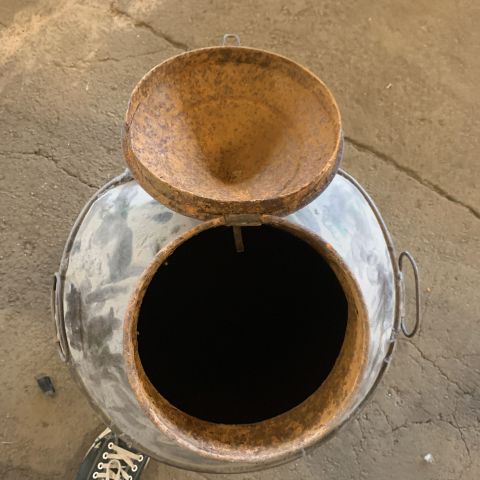 679469-4 Oil barrel for olive oil (45cm in diameter)