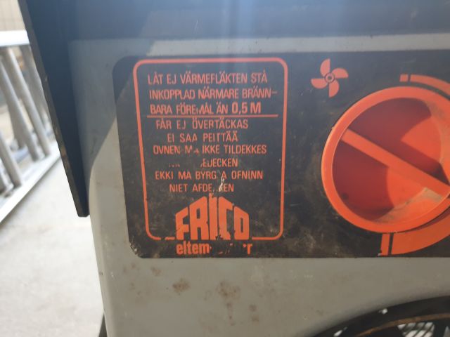 690166-4 Frico Heating fan 9 kw