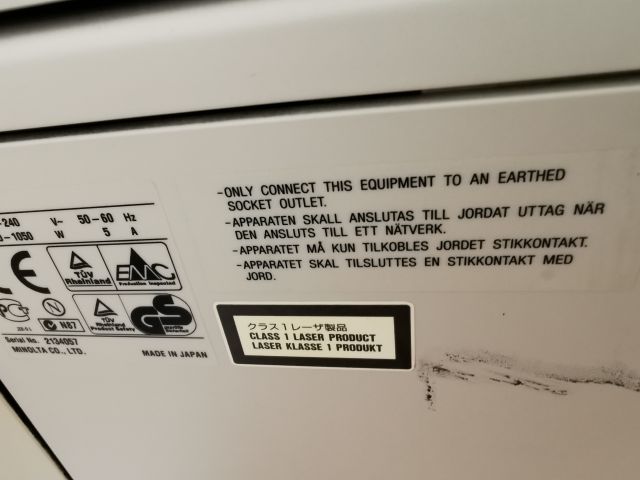 690442-5 Copier Konica Minolta Dialta Di 250