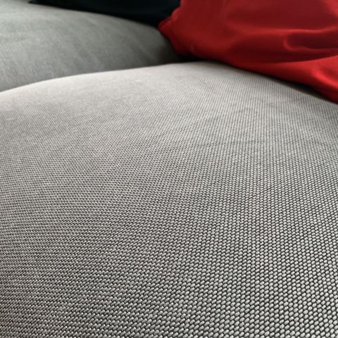 676201-8 Corner sofa with chaise longue, table and seat puff