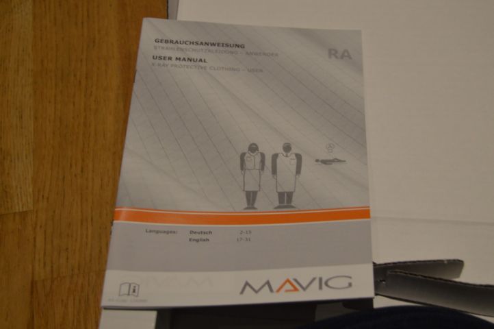 692299-6 2 x-ray protection neck "new"