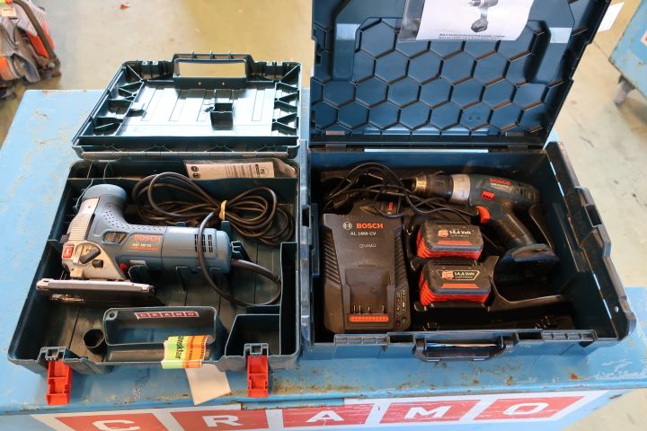 691776-1 Jigsaw Bosch GST 135 CE & drill screwdriver Bosch GSR 14.4 V-LI
