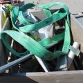 660207-4 Lift basket, various lifting straps and tarpaulins