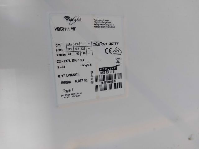 605846-10 Combi fridge & freezer Whirlpool