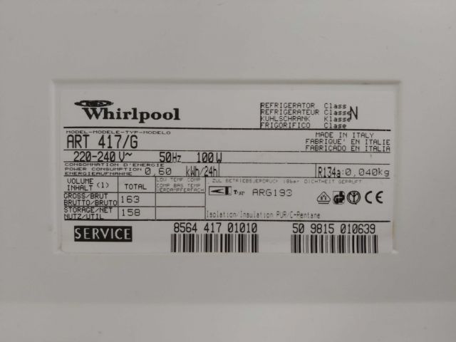 600332-5 Whirlpool Refrigerator
