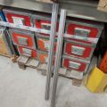 600259-6 Octanorm equipment for booth construction at trade fairs.