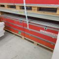 600259-15 Octanorm equipment for booth construction at trade fairs.