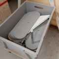 600259-22 Octanorm equipment for booth construction at trade fairs.