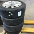 674117-1 Alloy wheels Mercedes Benz B180 -13 with summer tires, 4 pieces