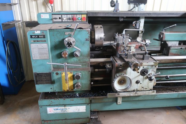 690730-3 Lathe, TOS TRENCIN, SUI 50-2000