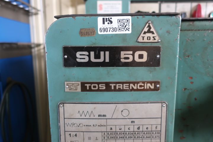 690730-4 Lathe, TOS TRENCIN, SUI 50-2000