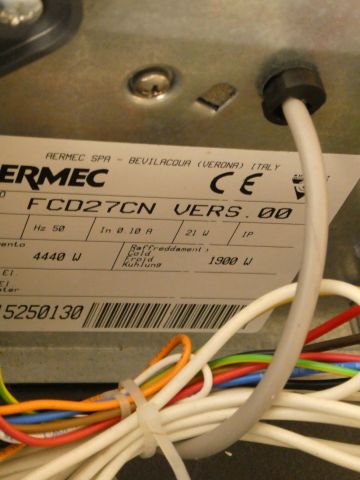689780-8 Fläktkonvektor Aermec FCD27CN