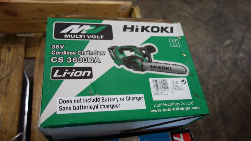 692527-4 Chain saw HiKOKI CS3630DA without battery and charger