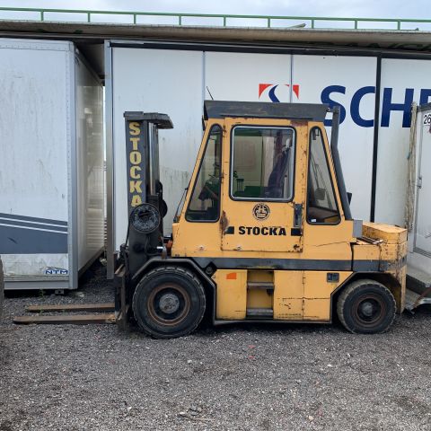 676257-1 Forklift Counterbalanced truck Stocka 6 ton -82