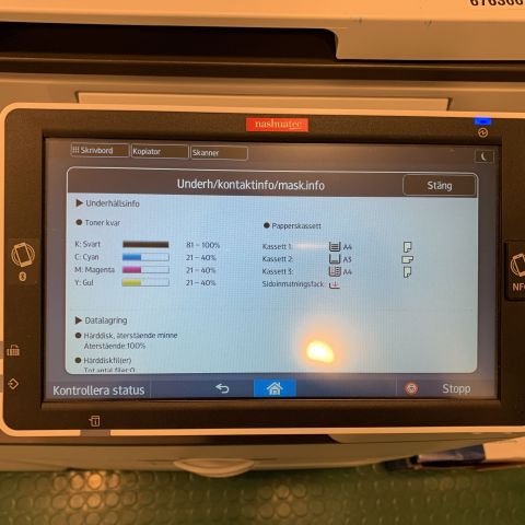 676366-3 Printer / Copier Ricoh MP C3004SP # Scrapped #