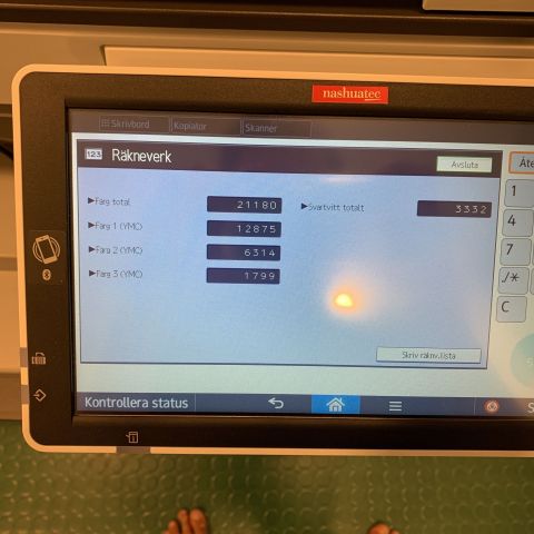 676366-4 Printer / Copier Ricoh MP C3004SP # Scrapped #