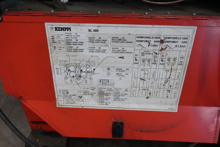 694661-4 Migsvets Kemppi Kempomat 3200
