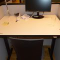 658626-4 1 pc High / lower desk with 1 high desk chair