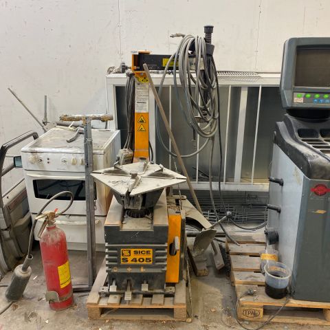 661207-1 Tire Rolling Machine SICE S405